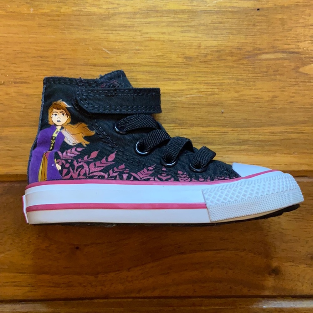 Frozen Anna Converse All Star High Top Sneakers 4